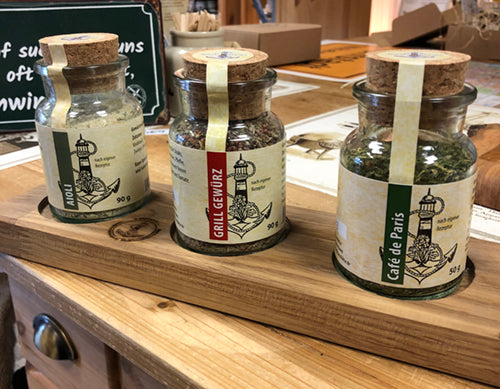 Gewürzset mit Regalbrett