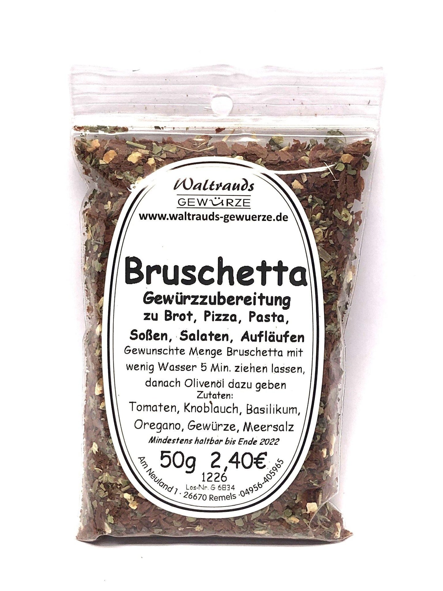 Bruschetta-Gewürz - Senfonie